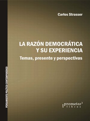 cover image of La razón democrática y su experiencia